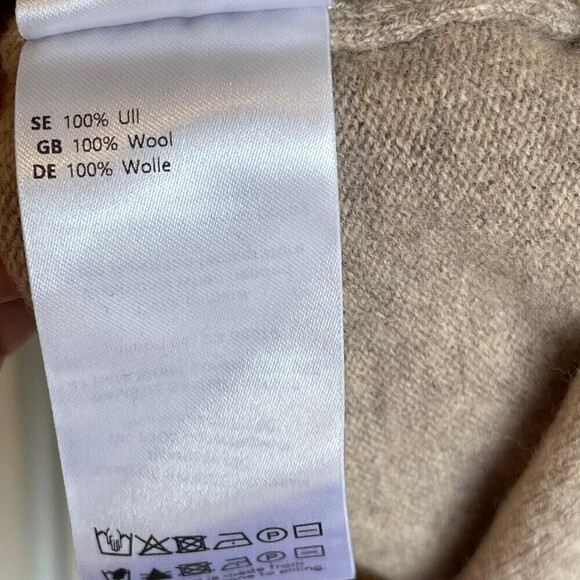 New Samsøe Samsøe Knit 100% Wool Amaris Jumper Dress Oversized XS/XXS. - Picture 10 of 13